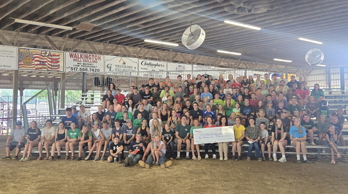 PFCU Donates to Ionia Free Fair Agriscience