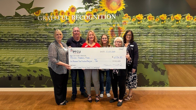 PFCU Staff Donate to the Hospitality House at McLaren Flint